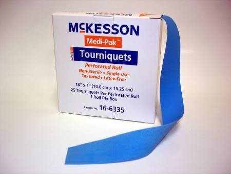 Medi-Pak Tourniquet, Perforated Roll
