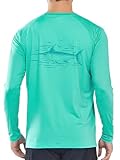 NORTHYARD Men's Swim Shirts Sun Protection Long Sleeve Beach Rash Guard UPF 50+ SPF UV Fishing...