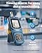 AEGTEST 8103 Gauss Meter, Rechargeable Tesla Meter 0-2500mT, Magnetometer with Data Logging and Alarm, Magnetic Field Strength and Pole Tester, ±2% Industrial Accuracy for Quality Control, Labs