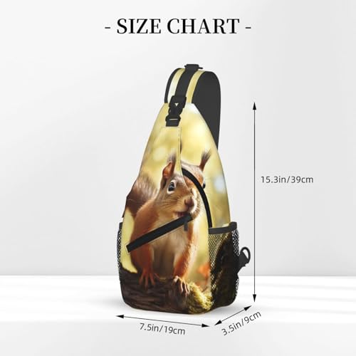 Bolsa cruzada deportiva para adultos color negro miniatura 3