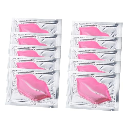 Gatuida 15pcs Collagen Lip Mask Lip Care Pads Set 8 Grams Nourishing Hydrating Exfoliating for Dry and Fine Lines Uk