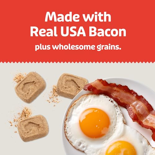 Image of Blue Buffalo Health Bars Crunchy Dog Biscuits, Oven-Baked with Natural Ingredients, Bacon, Egg & Cheese, 32-oz Bag