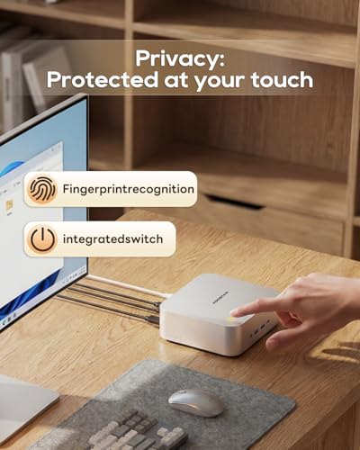 Image of AOOSTAR MACO AMD Ryzen 7 H255 Mini PC(8C /16T, up to 4.9GHz), Support OpenClaw NO RAM NO SSD, Radeon 780M Graphics Mini Computer, Support Four Display, with OCuLink Dual USB4,