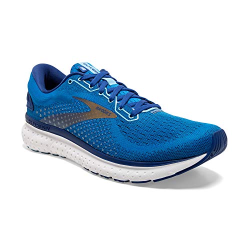 Brooks Herren Glycerin 18 Laufschuh, Blue Mazarine Gold, 43 EU