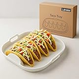 Lanasz Silicone Taco Plates Set of 1 – Non-Slip & Heat-Resistant Taco Holder for Parties, Picnics & Family Dinners