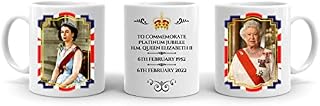 Platinum Jubilee Celebration Queen Elizabeth II 70 Years 11oz Mug with Smash-Proof Box | Forever Personal Designs®