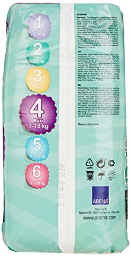 Bambo Nature Eco Friendly Baby Diapers Classic for Sensitive Skin, Size 4 (15-40 lbs), 30 Count - Thumbnail 5
