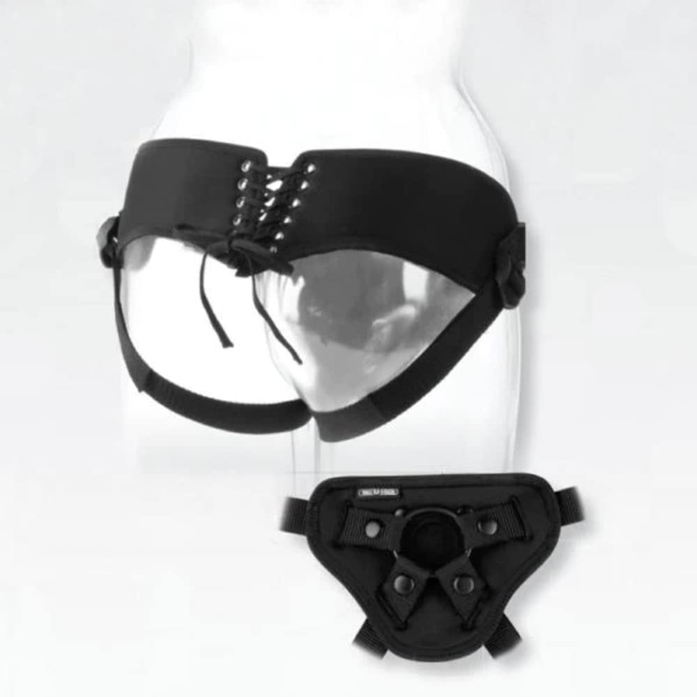Vac-U-Lock Corset Harness Dildo para Strap-On - 250 gr