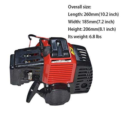 Zxtdr Complete 49Cc 2 Stroke Engine Motor For Mini Pocket Bike Gas G-Scooter Atv Quad Bicycle #TOP1