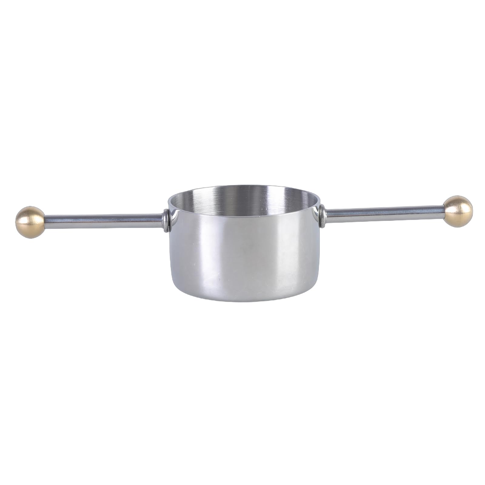 Tsophreniq Of 2 Stainless Steel Jigger for Wine Mixing Double Beads Measuring Cup Professional Bartenders Tool Liquor Measuring Cup