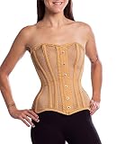 Orchard Corset CS-511 Womens Mesh Overbust Original Steel Boned Waist Training Corset (30" (Fits Nat