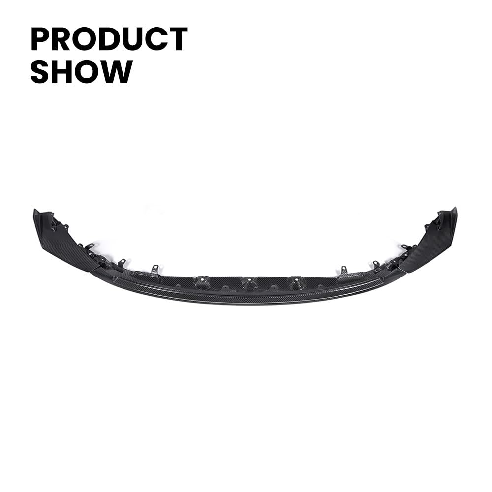 Uniwersalny spoiler Do BMW M3 G80 G81 M4 G82 G83 CS Dry | 2021 2021-INaReal Style-INaReal Carbon Fiber Włókno węglowe Przedni Dokładka przedniego zderzaka