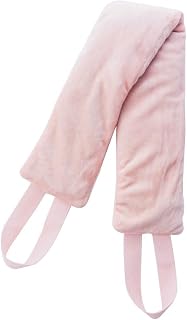 Therawell Warming Clay Bead Body Wrap for Neck & Shoulder Relief - Hot Cold Therapy with Lavender Chamomile Scent, Pink