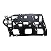 STASRC 2Pcs 600 Carbon Fiber Main Frame Plate for Align 600ESP RC Helicopter
