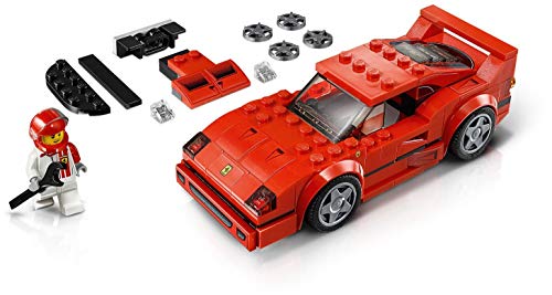 LEGO 75890 Speed Champions Ferrari F40 Competizione Racing Driver, view 4