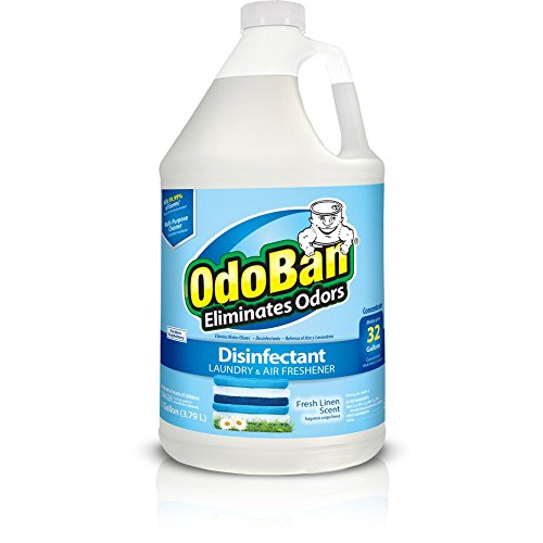 OdoBan Fresh Linen Odor Eliminator and Disinfectant Concentrate (1 Gal.), Single - //coolthings.us