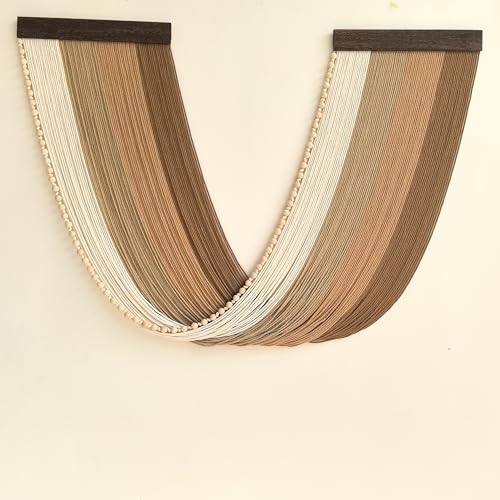 guzhiou Large Macrame Wall Hanging, Boho Wall Tapestry Decor, Fiber