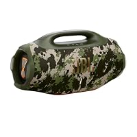 JBL Boombox 4, Unbeatable JBL Pro Sound with AI Sound Boost, Up to 34 Hours of Playtime, Waterproof and dustproof, Squad