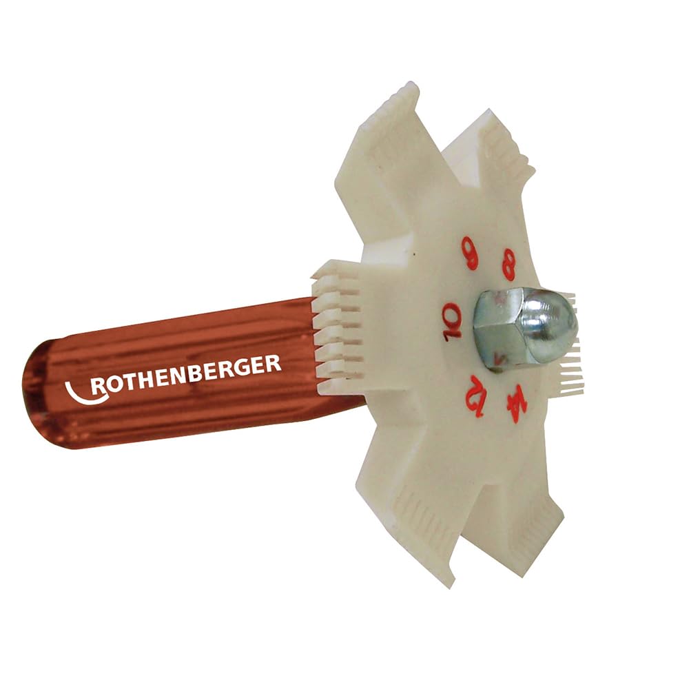 Rothenberger 224500 Plate Burr Straightener, 8-9-10-12-14-15mm