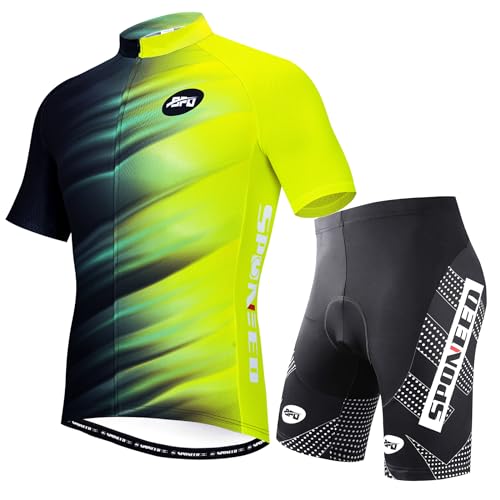 Bike Shorts and Cycling Jersey Suit Men Short...