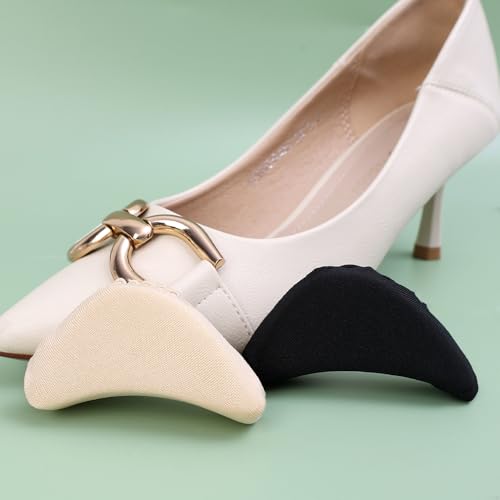 2 pares de plantillas suaves de esponja para antepié para mujer miniatura 4