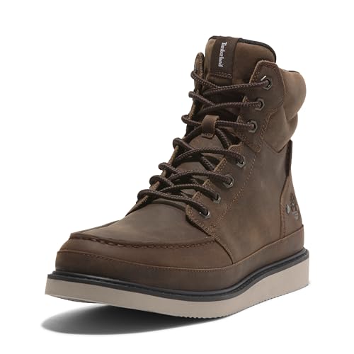 Timberland Timberland Men's Newmarket Mid Lace Up Boot, Dark Brown Full Grain, 13 Medium