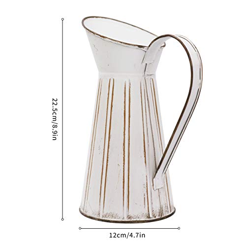 Soyizom Brocca rustica shabby chic in metallo