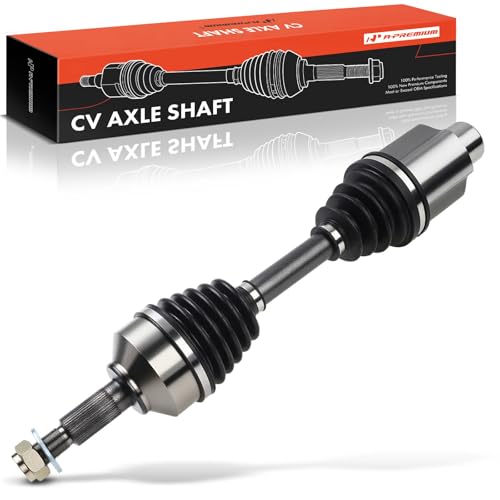 A-Premium CV Axle Shaft Assembly Compatible with Ford & Lincoln Models - Flex 2014-2015, Taurus 2013-2016, MKS 2013-2016, MKT 2014-2016, Police Interceptor Sedan, 3.5L 3.7L - Front Passenger Side by A-Premium - Used condition - US$60.22