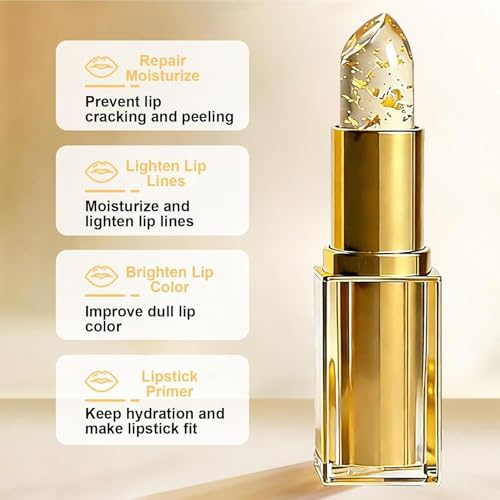 Skin-Adaptive Lipstick,Signature Ph Color Changing Lipstick,Long Lasting 24 Hours Moisturizing Glossy Shine Lip Gloss for Women (1pcs) - Image 6