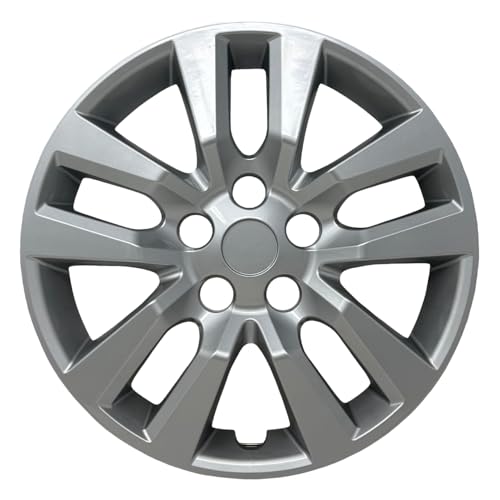 Hubstar Hubcap Replacement for Nissan Altima 2013-2018, 16-inch Premium Wheel Cover, Silver, (1 Piece)
