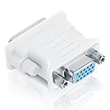 Verwendung: Anschluss eines VGA-Monitorkabel an einen DVI-I-Grafikkartenausgang