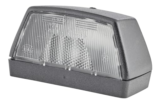 HELLA 2KA 003 389-081 Kennzeichenleuchte - Kennzeichenbeleuchtung - Anhänger - Halogen - Anbau/PG-Verschraubung - ECE/ADR/GGVS - links/rechts