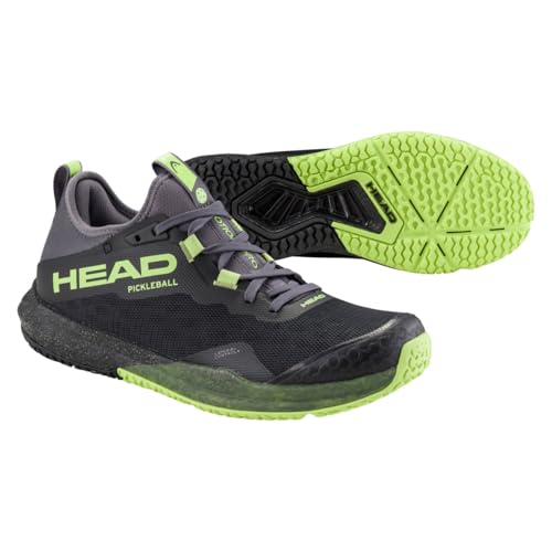 HEAD Motion Pro Men's Pickleball Shoes, Black/Lime, 8.0 by HEAD - Used condition - Image 3