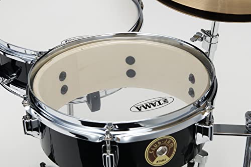 Tama Club-Jam Pancake 4 Piece Shell Kit (Hairline Black) #TOP4
