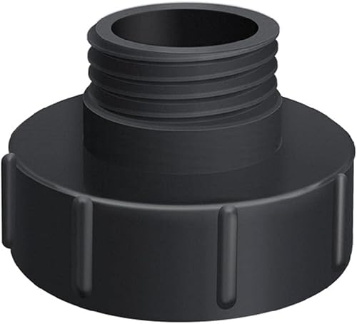 IBC Tote Water para el adaptador de manguera Montaje de conector de grifo de tubo de 3 pulgadas a 2 pulgadas Conector de grifo de tubería