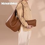Montana West Hobo Bags Purse for Women Ultra Soft Foldable Shoulder Slouchy Handbags with Cosmetic bag - Image 2