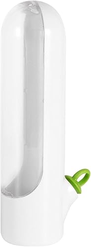 Conservador de hierbas frescas, protector de hierbas para refrigerador, contenedor de almacenamiento de hierbas de vainilla, botella de conservación