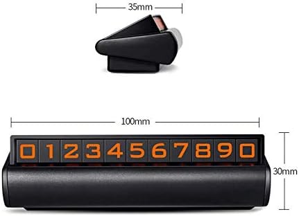 Temporary Car Parking Card with Aromatherapy Telephone Number Accessories