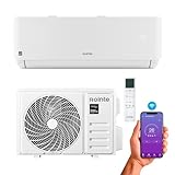 Rointe RX20 Split Aire acondicionado A+++ 6000 fg Blanco Refrigeración y Calefacción, 24000 BTU, WIFI, Control Voz, Smart Inverter Plus, Bomba Calor, Clase A+++/A++, Deshumidificador, Refrigerante R32