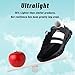 SOFTYOHO Sneakers for Women Men Non-Slip Work Shoes Casual Lace-Up Tennis Shoes Womens Fashion Sneakers - Lightweight Arch Support All-Day Comfort Sneakers Black 38