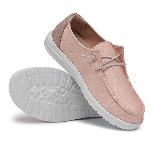 Image of HEYDUDE Women's Wendy Glitter Rose Crystal Size 7 | Women's Shoes | Women's Slip On Shoes | Comfortable & Light-Weight