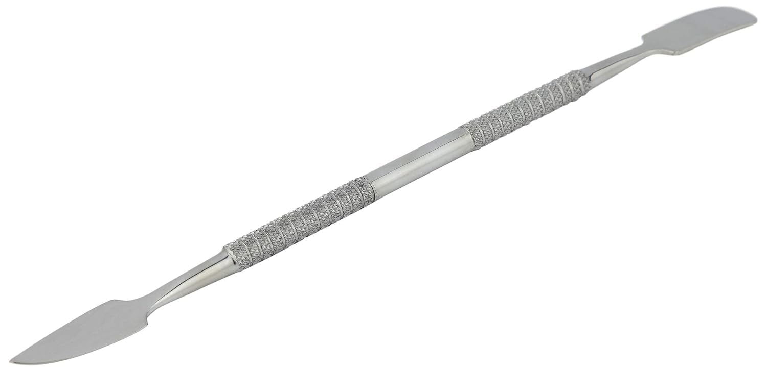 Mehron Makeup Stainless Steel Putty Spatula | Spatula For Special Effects, Halloween, Stage, Screen, Film, Foundation, Cosmetics, & Beauty Makeup