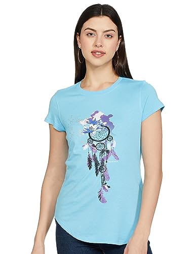 Image of Van Heusen Women's Cotton Regular Fit T-Shirt