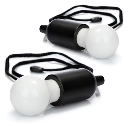 com-four® 2x LED Hängelampe mit Zugschalter, kabellose Hängeleuchte, batteriebetriebene Glühbirne mit Schnurschalter, für Camping, Festivals, Schränke, Keller und Outdoor (02 Stück - Schnur - black)