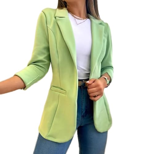 Blazer femme manches longues du bureau aux sorties vestes décontractées chic
