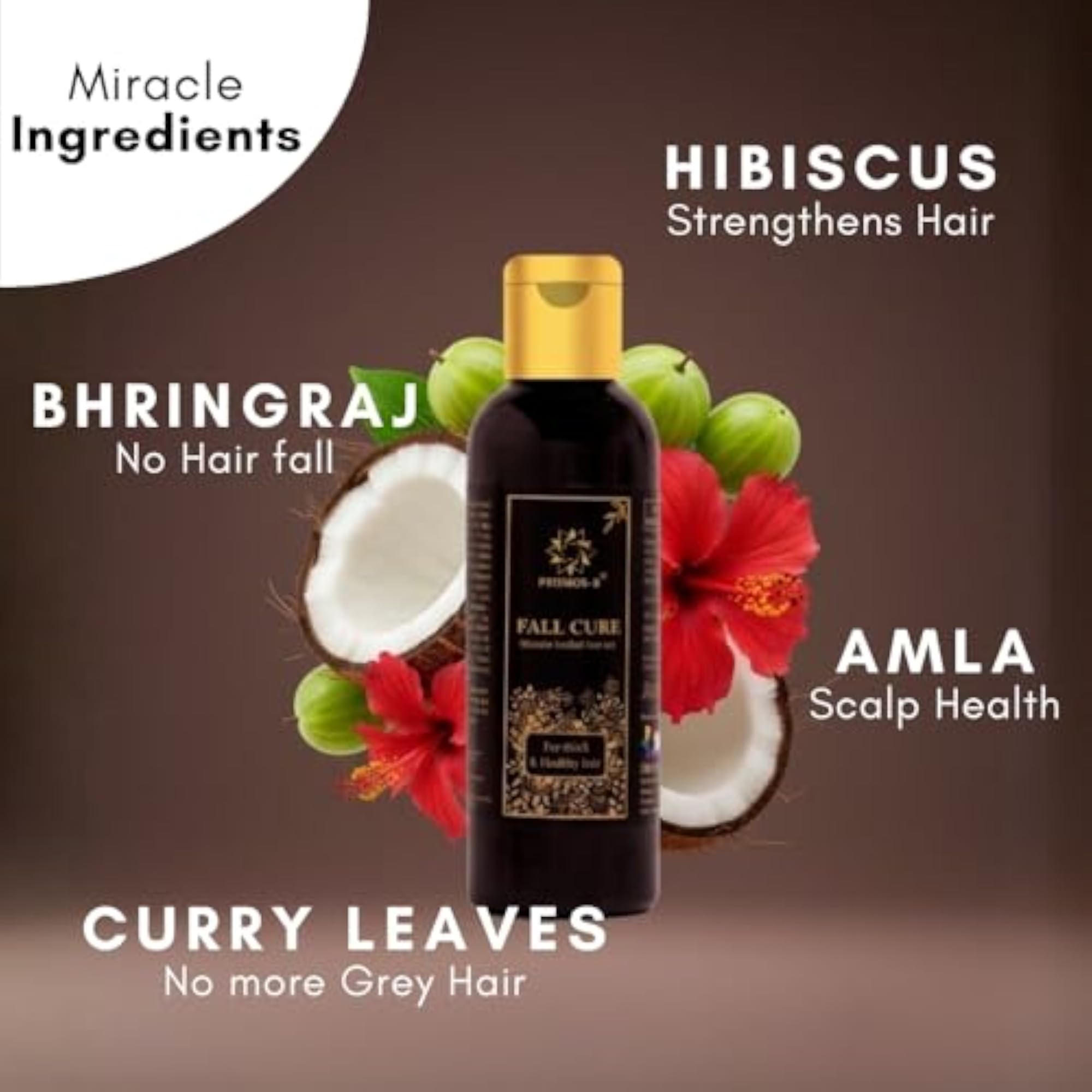Fallcure Hair Oil Pack of 2 for Stronger Roots