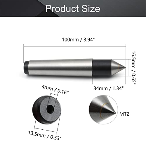 Punta Morse Taper MT2 para Torno 1 Unidad miniatura 2