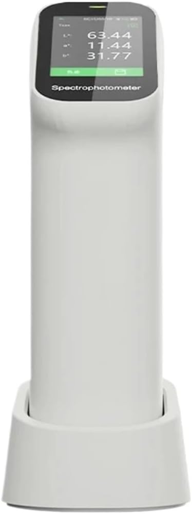 Handheld Color Analyzer, High Precision Portable Color Measurement Analyzer Paint Coating Plastic Color Differen Meter