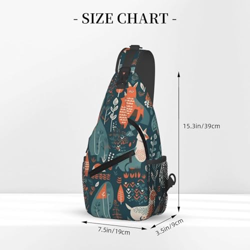 Mochila tipo bandolera pequeña para senderismo unisex miniatura 3