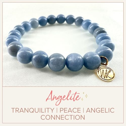 Crystal Bracelet 8mm to 10mm – Healing Stone Beads – Large Size Beads - Spiritual Energy Jewelry – Elastic, Unisex, Gift-Ready2